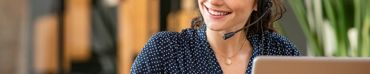 Female employee demonstrating transferable skills